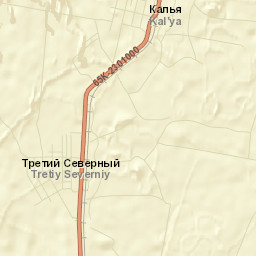 Tretiy Severnyy Street Map