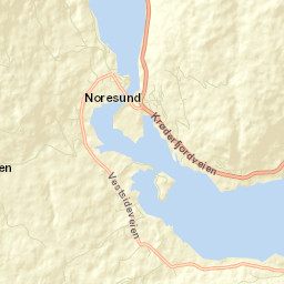 Noresund Street Map