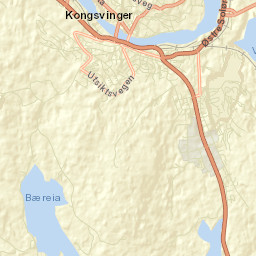 Kongsvinger Street Map