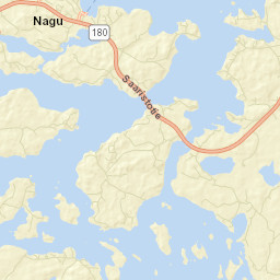 Nagu Street Map