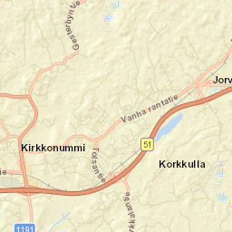 Kirkkonummi Street Map