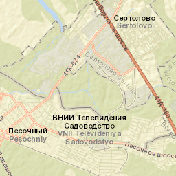 Pesochnyy Street Map