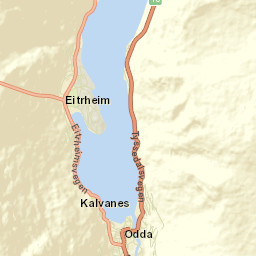 Odda Street Map