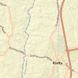 Kløfta Street Map