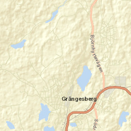 Grängesberg Street Map