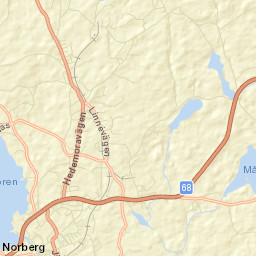 Norberg Street Map