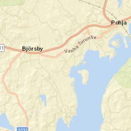 Pohja Street Map