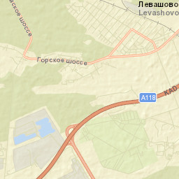 Levashovo Street Map