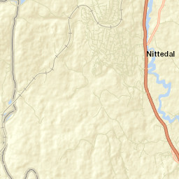 Nittedal Street Map