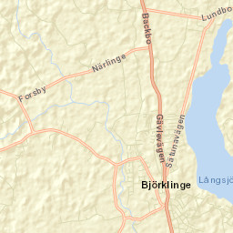 Björklinge Street Map
