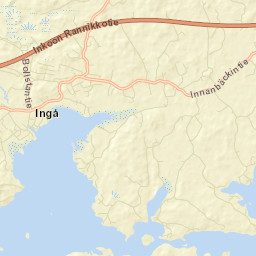 Ingå Street Map