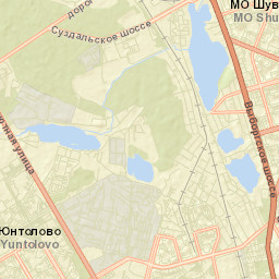 Ozerki Street Map