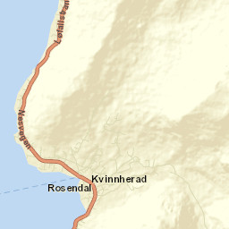 Kvinnherad Street Map