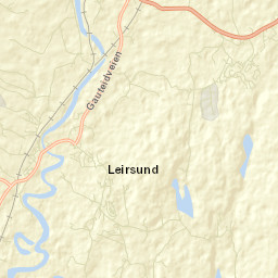 Leirsund Street Map