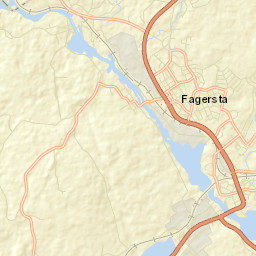 Fagersta Street Map