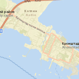Kronshtadt Street Map