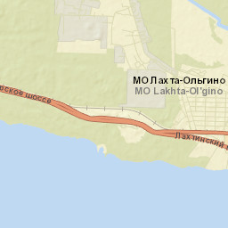 Ol’gino Street Map