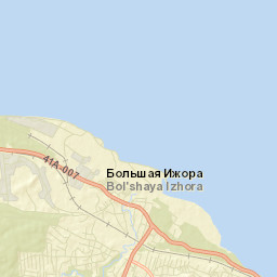 Bol’shaya Izhora Street Map