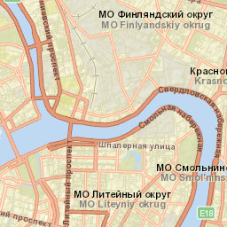 Finlyandskiy Street Map