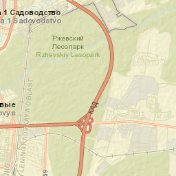 Yanino-1 Street Map