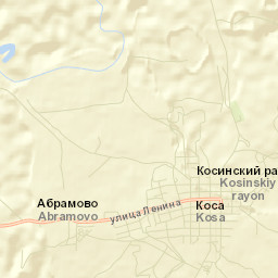 Kosa Street Map