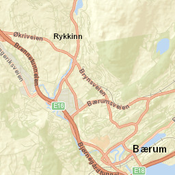 Bærum Street Map