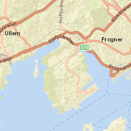 Sjølyststranda Street Map