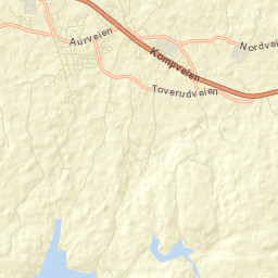 Aursmoen Street Map