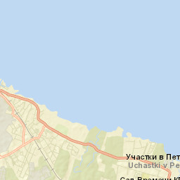 Petrodvorets Street Map