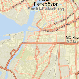 Admiralteisky Street Map