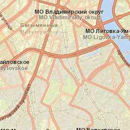 Centralniy Street Map