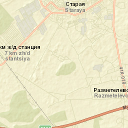 Staraya Street Map