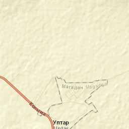 Uptar Street Map