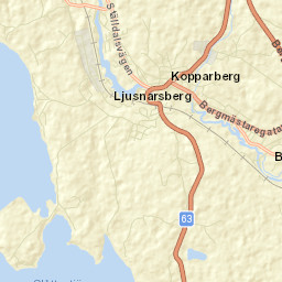 Kopparberg Street Map