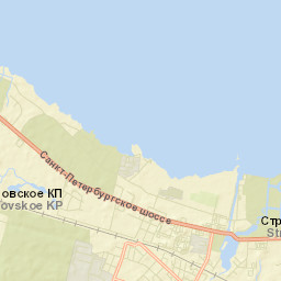 Strel'na Street Map
