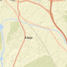 Sävja Street Map