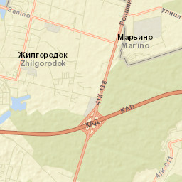 Ol’gino Street Map