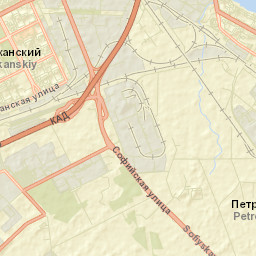 Obukhovo Street Map