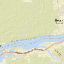 Pavlovo Street Map