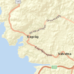 Sagvåg Street Map