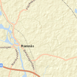 Ramnäs Street Map