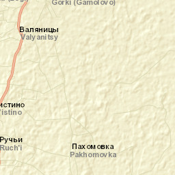 Vistino Street Map