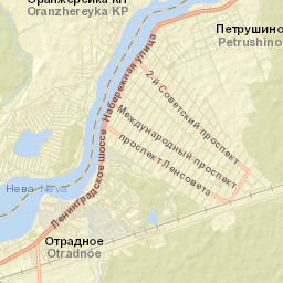 Otradnoye Street Map