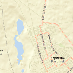 Karpinsk Street Map