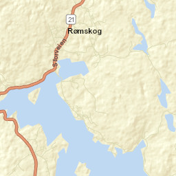 Rømskog Street Map