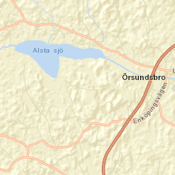 Örsundsbro Street Map
