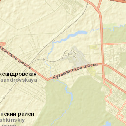 Aleksandrovskaya Street Map
