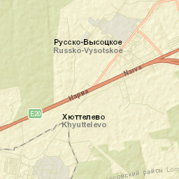 Russko-Vysotskoye Street Map