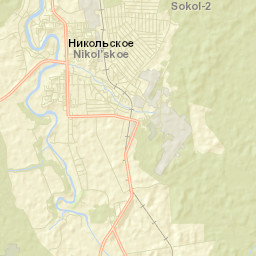 Nikol’skoye Street Map