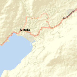 Sauda Street Map